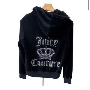 Juicy Couture Rhinestone Velour Tracksuit